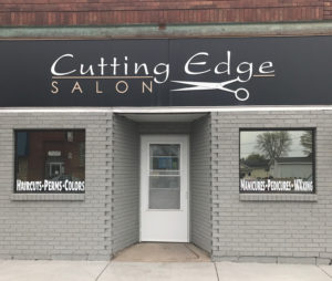 Cutting Edge Salon storefront Foley MN